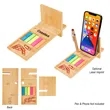 Phone Holder With Sticky Flags | https://www.bestnamebadges.com