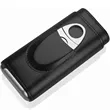 Leather Cigar Case with Cutter | https://www.bestnamebadges.com