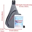 Sling Backpack,Crossbody Bag  | https://www.bestnamebadges.com