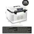 19L Portable Mini Dual Function Refrigerator | https://www.bestnamebadges.com