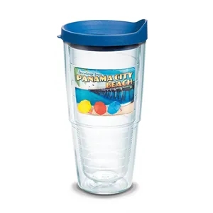 Tervis® Classic Tumbler Enhanced Embroidered Emblem - 24 oz. | https://www.bestnamebadges.com