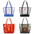 Diamond Clear TPU Zippered Tote | https://www.bestnamebadges.com