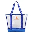 Diamond Clear TPU Zippered Tote | https://www.bestnamebadges.com