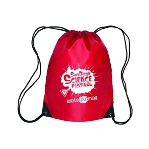 Drawstring Backpack | https://www.bestnamebadges.com