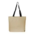 Canvas Convention Tote | https://www.bestnamebadges.com
