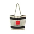 Striped Tote | https://www.bestnamebadges.com