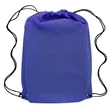 Non Woven Drawstring Backpack | https://www.bestnamebadges.com