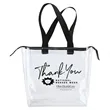 The Pro Stadium Tote W/ Zipper | https://www.bestnamebadges.com