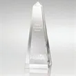 Dolmen II Medium Crystal Obelisk | https://www.bestnamebadges.com