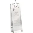Estrela Silver Star Tower | https://www.bestnamebadges.com