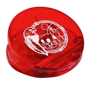 Circle Power Clip | https://www.bestnamebadges.com