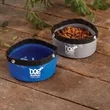 Travel Dog Bowl | https://www.bestnamebadges.com