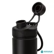 Manna™ 26 oz. Ranger Powder Coated Steel Bottle | https://www.bestnamebadges.com