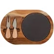Bon Appetit Slate Cheese Set | https://www.bestnamebadges.com