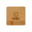 Brandon Single Bamboo Coaster | https://www.bestnamebadges.com
