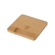 Brandon Single Bamboo Coaster | https://www.bestnamebadges.com