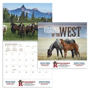Triumph® Calendars Visions of the West Calendar | https://www.bestnamebadges.com