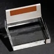 3D Crystal Business Card Holder | https://www.bestnamebadges.com