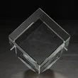 Extra Large Jewel Cube 3D Crystal Award | https://www.bestnamebadges.com