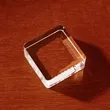 3D Crystal Square Paperweight - Large | https://www.bestnamebadges.com
