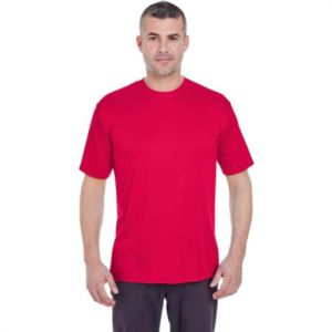 UltraClub Men's Cool & Dry Sport T-Shirt | https://www.bestnamebadges.com