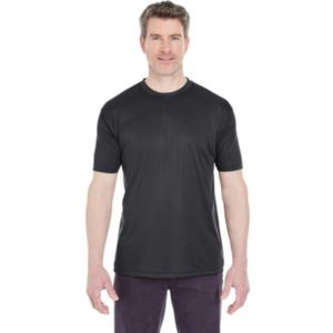 UltraClub Men's Cool & Dry Sport T-Shirt | https://www.bestnamebadges.com