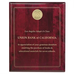 JAFFA® Rosewood Plaque - 8