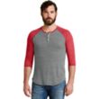 Alternative Eco-Jersey 3/4-Sleeve Raglan Henley | https://www.bestnamebadges.com