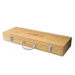 Cleveland 5-Piece Bamboo BBQ Set | https://www.bestnamebadges.com