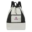 Paxton 2-in-1 Drawstring Cooler Backpack | https://www.bestnamebadges.com