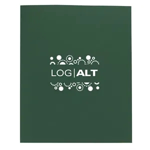 Good Value™ Linen Paper Folder | https://www.bestnamebadges.com