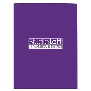 Good Value™ Gloss Paper Folder | https://www.bestnamebadges.com