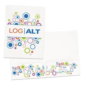 Good Value™ Full-Color Paper Folder | https://www.bestnamebadges.com