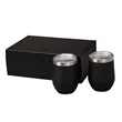 Aria II Two-Piece Wine Tumbler Gift Set | https://www.bestnamebadges.com