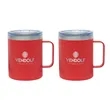 Camper II Two-Piece Camping Mug Gift Set | https://www.bestnamebadges.com