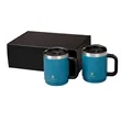 Manna™ Boulder Two-Piece Camping Mug Gift Set | https://www.bestnamebadges.com