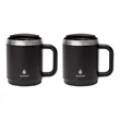 Manna™ Boulder Two-Piece Camping Mug Gift Set | https://www.bestnamebadges.com
