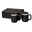 Manna™ Boulder Two-Piece Camping Mug Gift Set | https://www.bestnamebadges.com