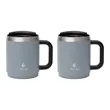 Manna™ Boulder Two-Piece Camping Mug Gift Set | https://www.bestnamebadges.com