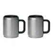 Manna™ Boulder Two-Piece Camping Mug Gift Set | https://www.bestnamebadges.com