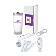 Excursion 4-Piece Picnic Gift Set | https://www.bestnamebadges.com