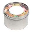 Large Round Window Tin Premium Fill | https://www.bestnamebadges.com