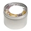 Large Round Window Tin Premium Fill | https://www.bestnamebadges.com