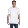 Anvil Ringspun Midweight T-Shirt - White | https://www.bestnamebadges.com