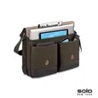 Solo New York Thompson Briefcase | https://www.bestnamebadges.com