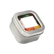 Small Square Window Tin Standard Fill | https://www.bestnamebadges.com