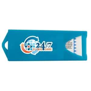 Good Value™ Original Colored Bandage Dispenser with Clear... | https://www.bestnamebadges.com