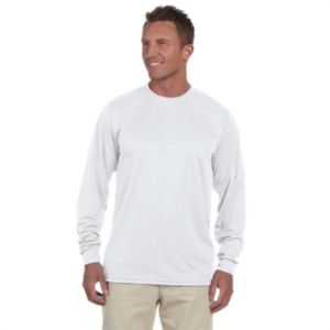 Augusta Sportswear Long Sleeve 100% Polyester Wicking Tee | https://www.bestnamebadges.com
