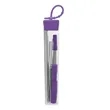 Cosmopolitan 7-Piece, 2-Straw Stainless Steel Set | https://www.bestnamebadges.com