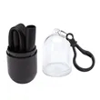 Bellini Silicone Straw in Capsule Case | https://www.bestnamebadges.com